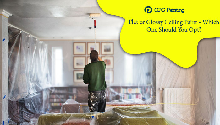 glossy ceiling paint