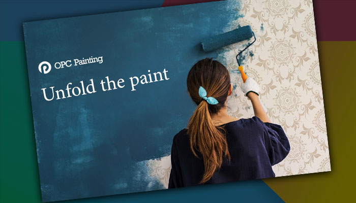 unfold the paint